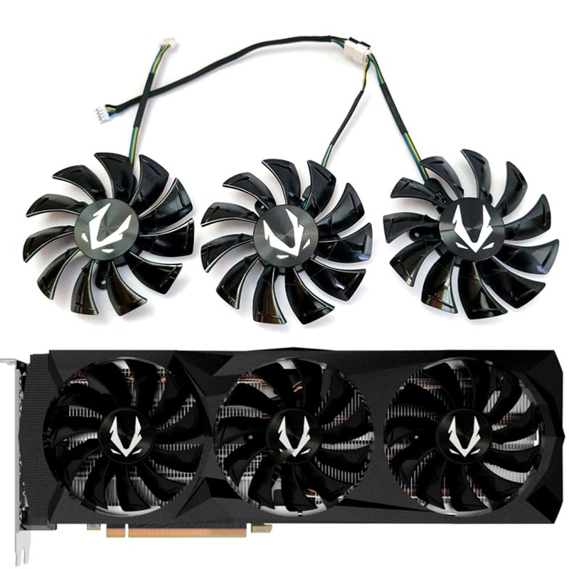 LTANDBR مروحة تبريد بطاقة الرسوميات 87MM GA92S2U GFY09215M12SPA RTX2080 2080Ti لمبرد ZOTAC GeForce RTX 2080 Ti AMP - Image 2